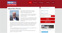 Desktop Screenshot of ericpreven.com